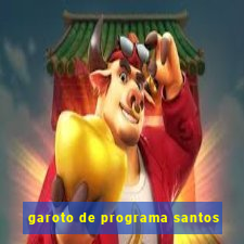 garoto de programa santos